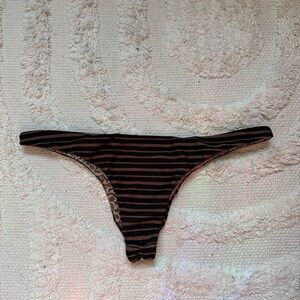 Acacia swimwear striped bottoms